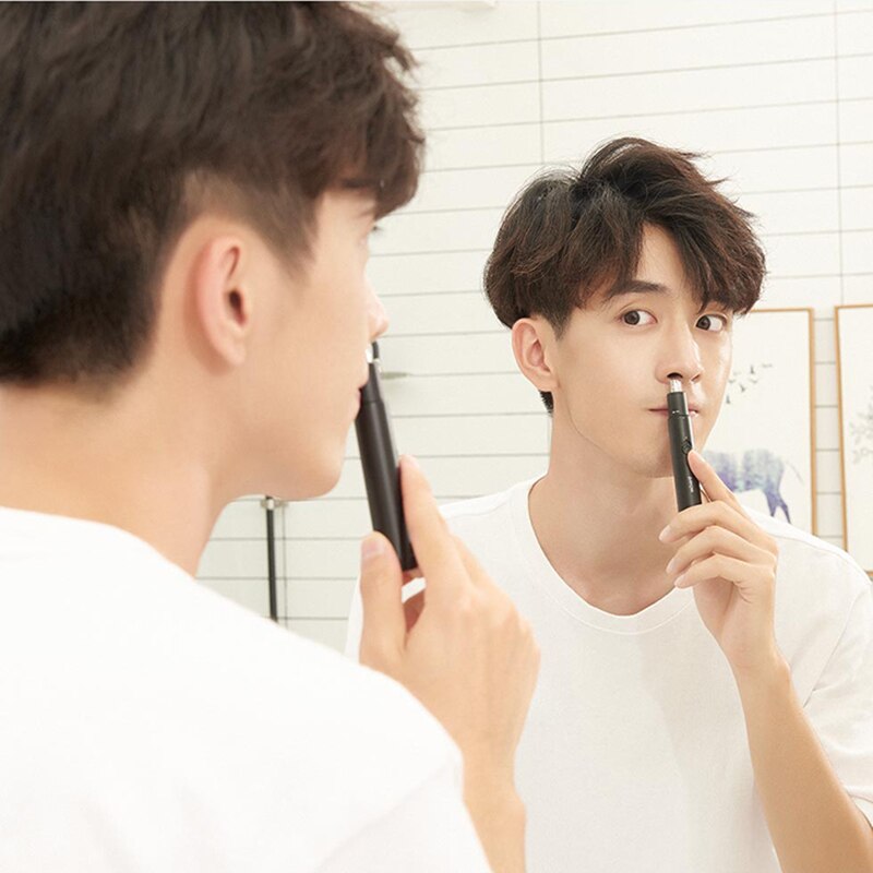 Xiaomi Mijia Mini Elektrische Neus Trimmer Draagbare Oor Neus Haar Scheerapparaat Clipper Waterdichte Veilig Cleaner Mannen Verwijderen Cleaner Tool