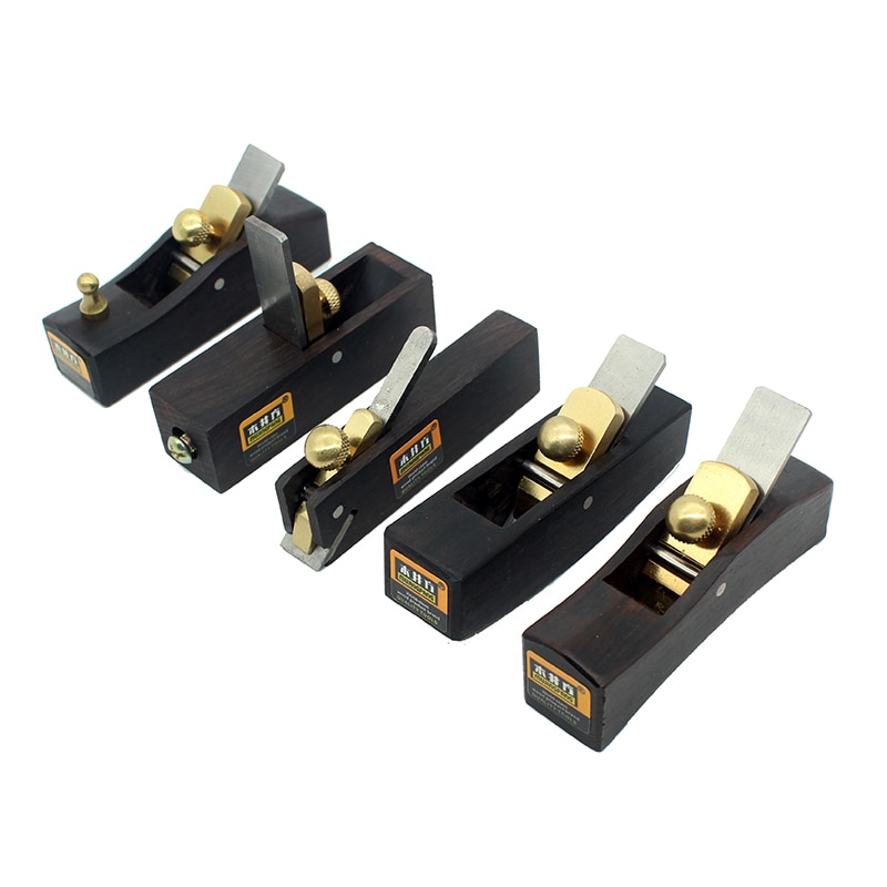 Diy mini handplan snickeri snickare ebenholts snickeri träbearbetningsverktyg 5 st set  or 1 st hand hyvel