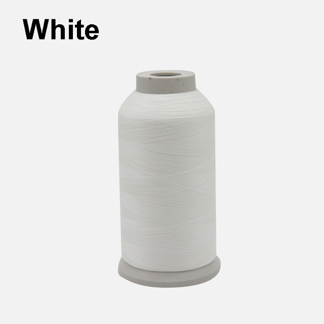 1000 Yard Luminous Thread Roll line Nylon Cross Stitch Embroidery Thread DIY Handmade Night Light String Sewing Accessories: White