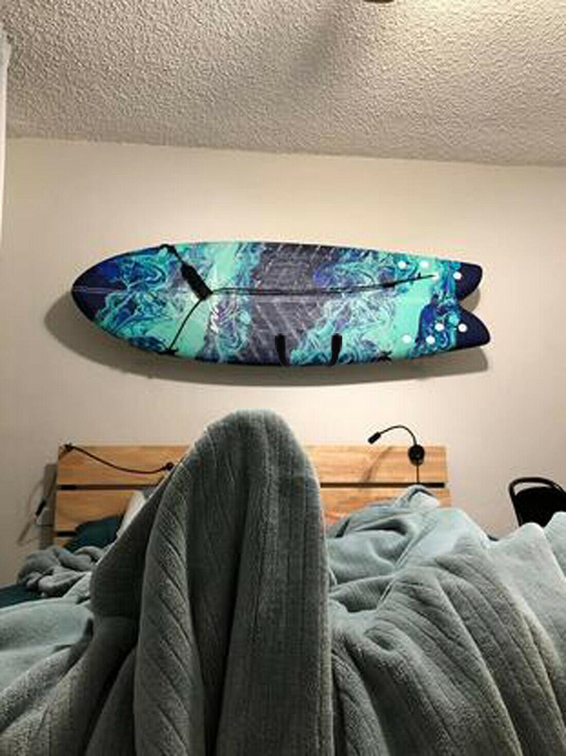 Surfboard Wall Rack Display and Storage - Multi Wall Rack - W/ Hardware