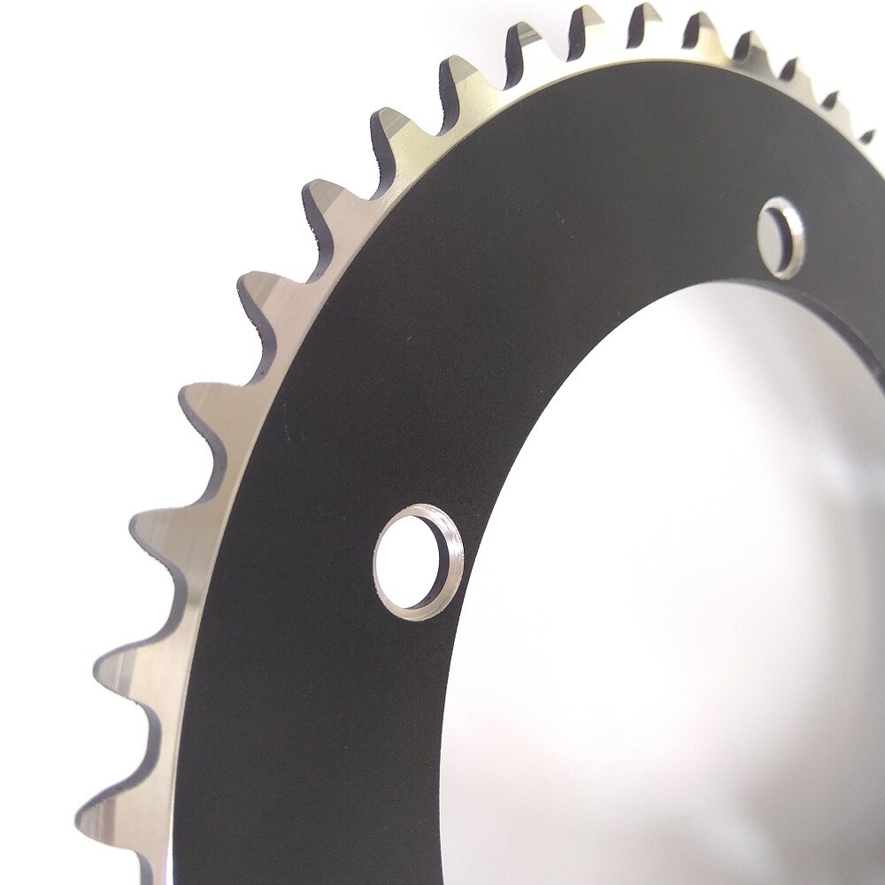 TRUYOU Fixed Gear Track Bike Chainring 144 BCD Bicycle Chain Wheel 44T 46T 48T 49T 50T 51T 52T 53T Single Speed Aluminum Alloy