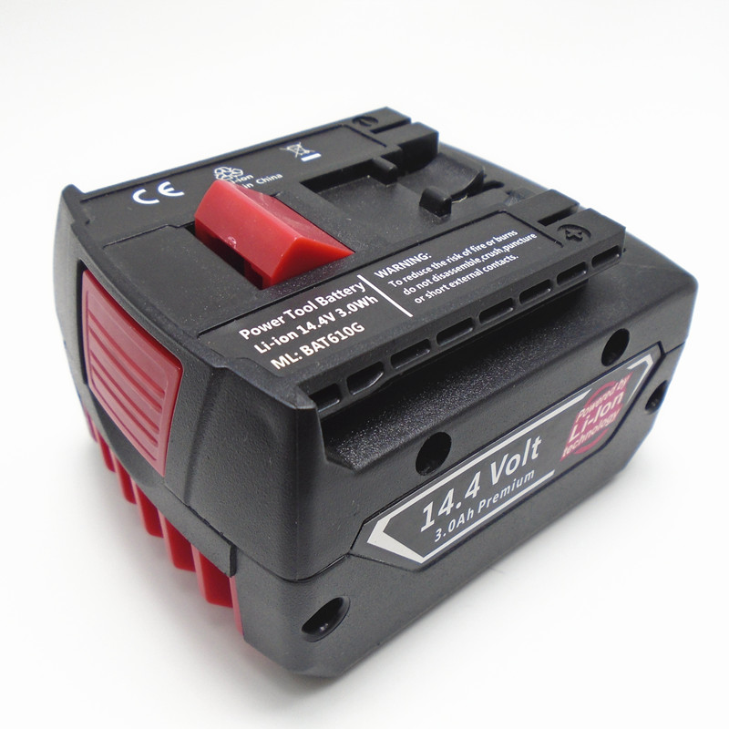 14.4V 5000mah Rechargeable Li-ion Battery cell pack for BOSCH cordless Electric drill screwdriver BAT607,BAT607G,BAT614,BAT614G