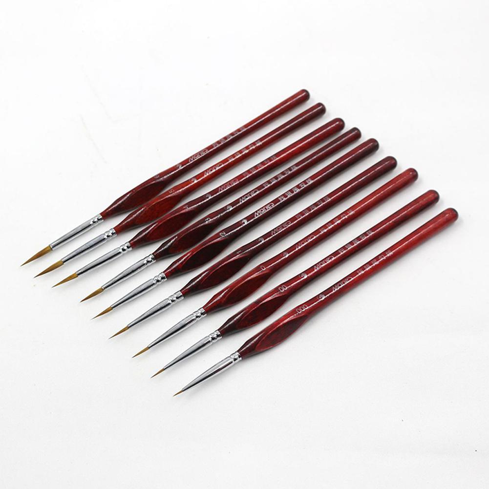 Pincel de tinta de marta cibelina para pintura artística, pincel para dibujar, pincel para óleo, suministros de arte, herramienta