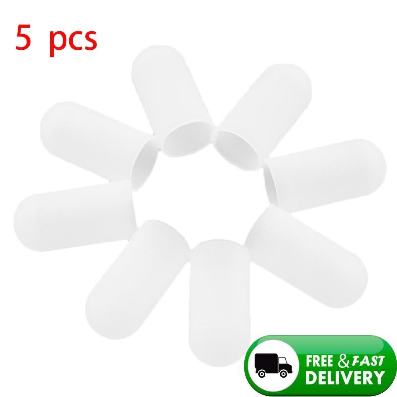 5Pcs Silicone Finger Protector Vinger Caps Hittebestendige Anti-Slip Vinger Cover Hamburger Pizza Voedsel Vangen Handschoenen