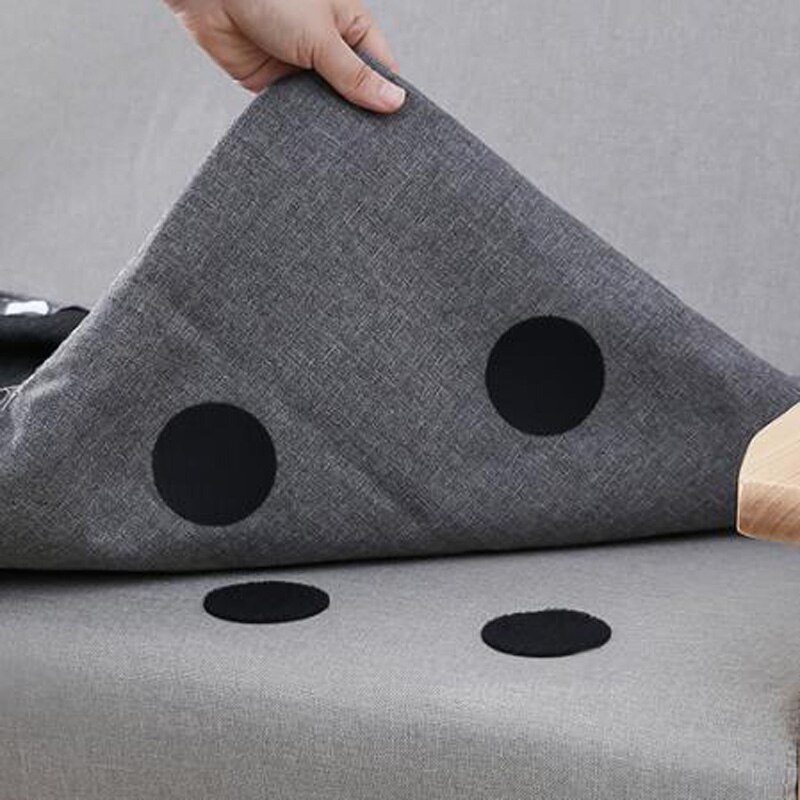 20 stücke/10 Paare Anti Eisstockschießen Teppich Band Teppich Greifer Klett Sichern sterben Teppich Sofa und Blätter in Ort und Halten sterben Ecken Flache