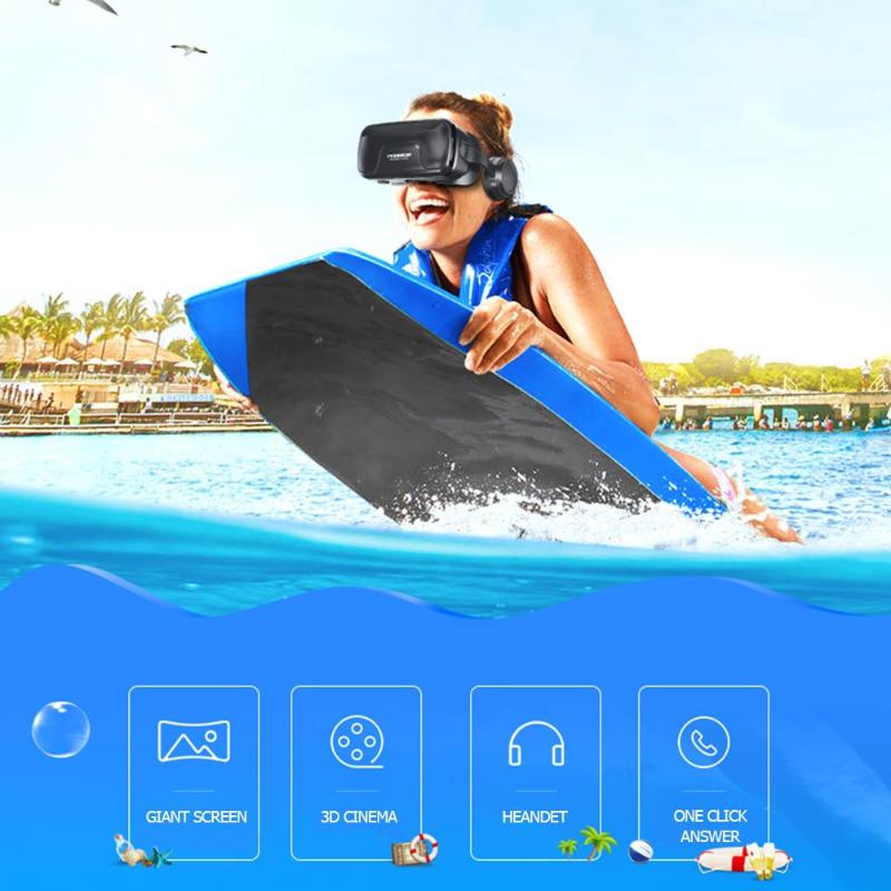 Google Cardboard VR Virtual Reality 3D Glasses Headset Gaming Helmet for 3.5-6.0 inch Smart Phones