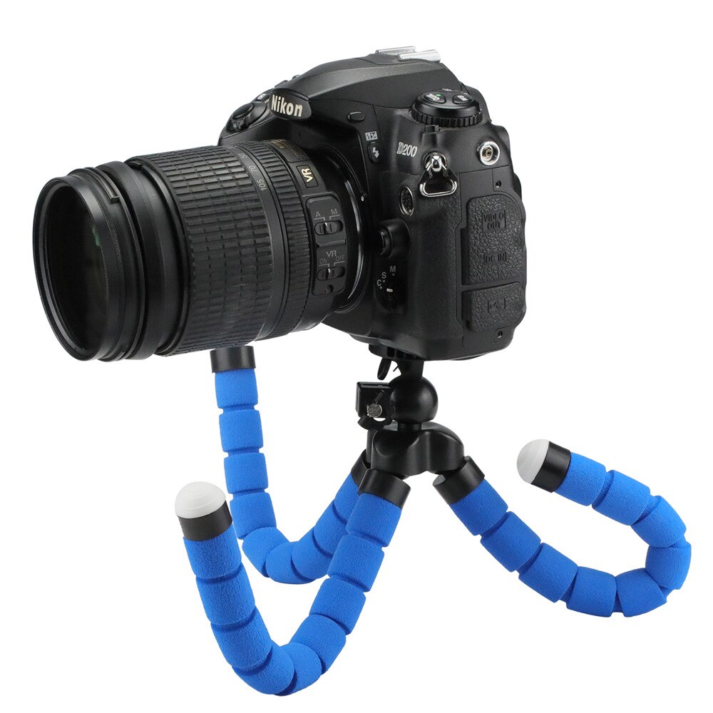 Mantona Armadillo 28cm Mini Fotostativ, flexibles Pocket Stativ bis 3 kg Traglast, 360° Kugelkopf, kompatibel mit GoPro Hero, Insta360, DSLR-Kameras & Smartphones, ideal für Vlogging & Reisen