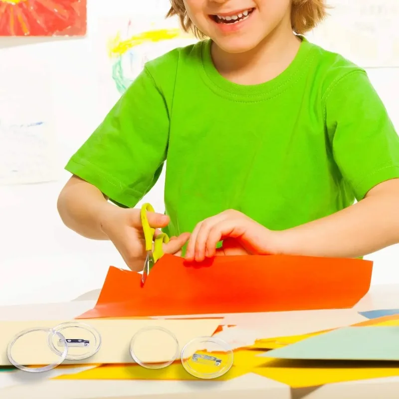 Ronde DIY-badgebouwsset - Benodigdheden voor aangepaste naamplaatjes, broches, cosplay en (Halloween/Kerstmis)