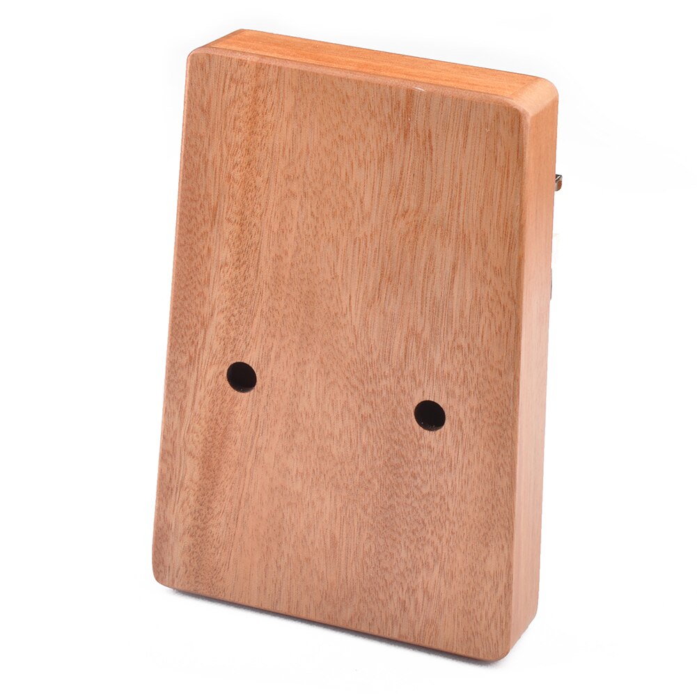 Kalimba Acacia Mahogany Xylophone Wood Thumb Finger Piano Mbira Body Musical Instrument for Child Adult