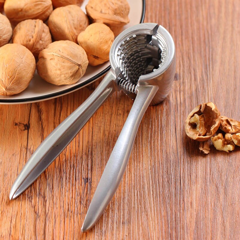 Aluminum Alloy Walnut Crakers Nutcracker Sheller Nut Opener Kitchen Tool Walnut Pliers Opener Plier Tool Kitchen