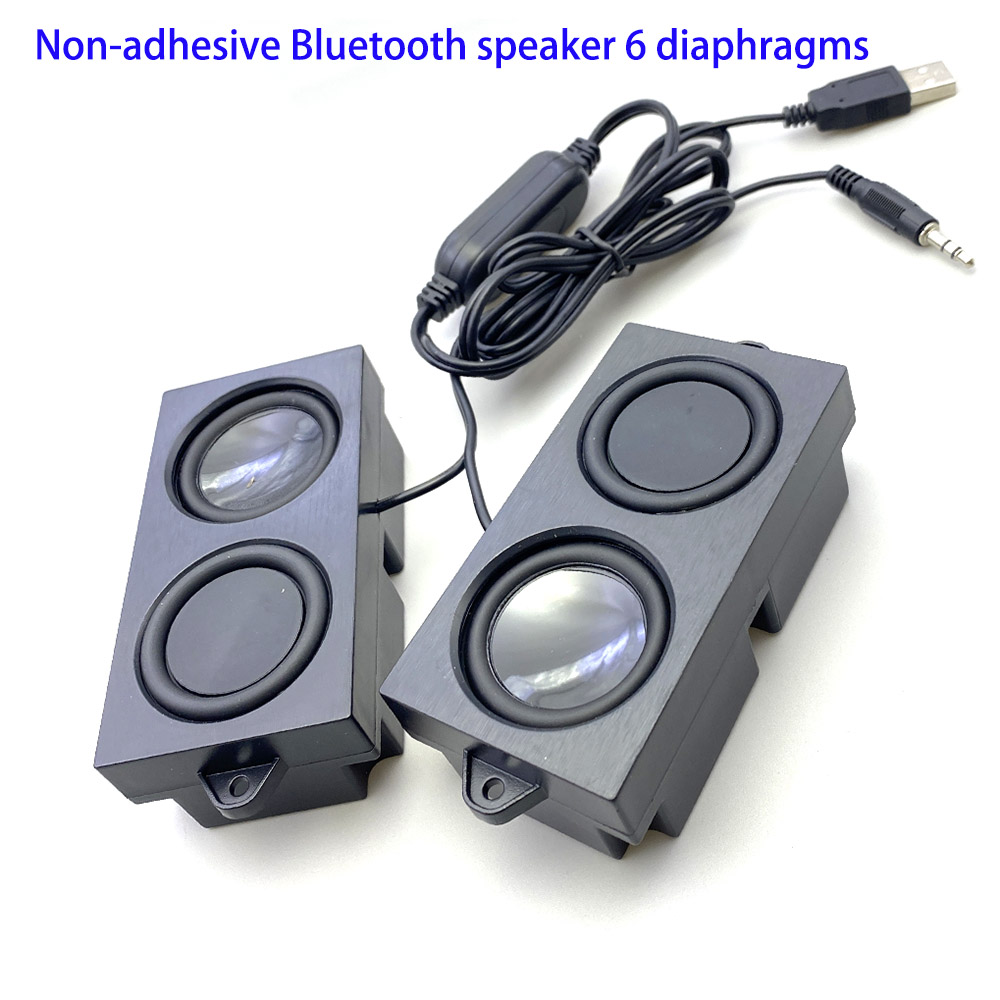 High power small speaker USB mini sound system portable cavity subwoofer DIY for laptops mp3 mp4 TV sound amplification