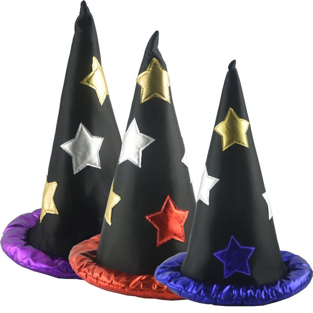 Halloween Witch Hat Witches Hat for Women Halloween Masquerade Party Cosplay Decoration Fancy Dress Decor Top Hat
