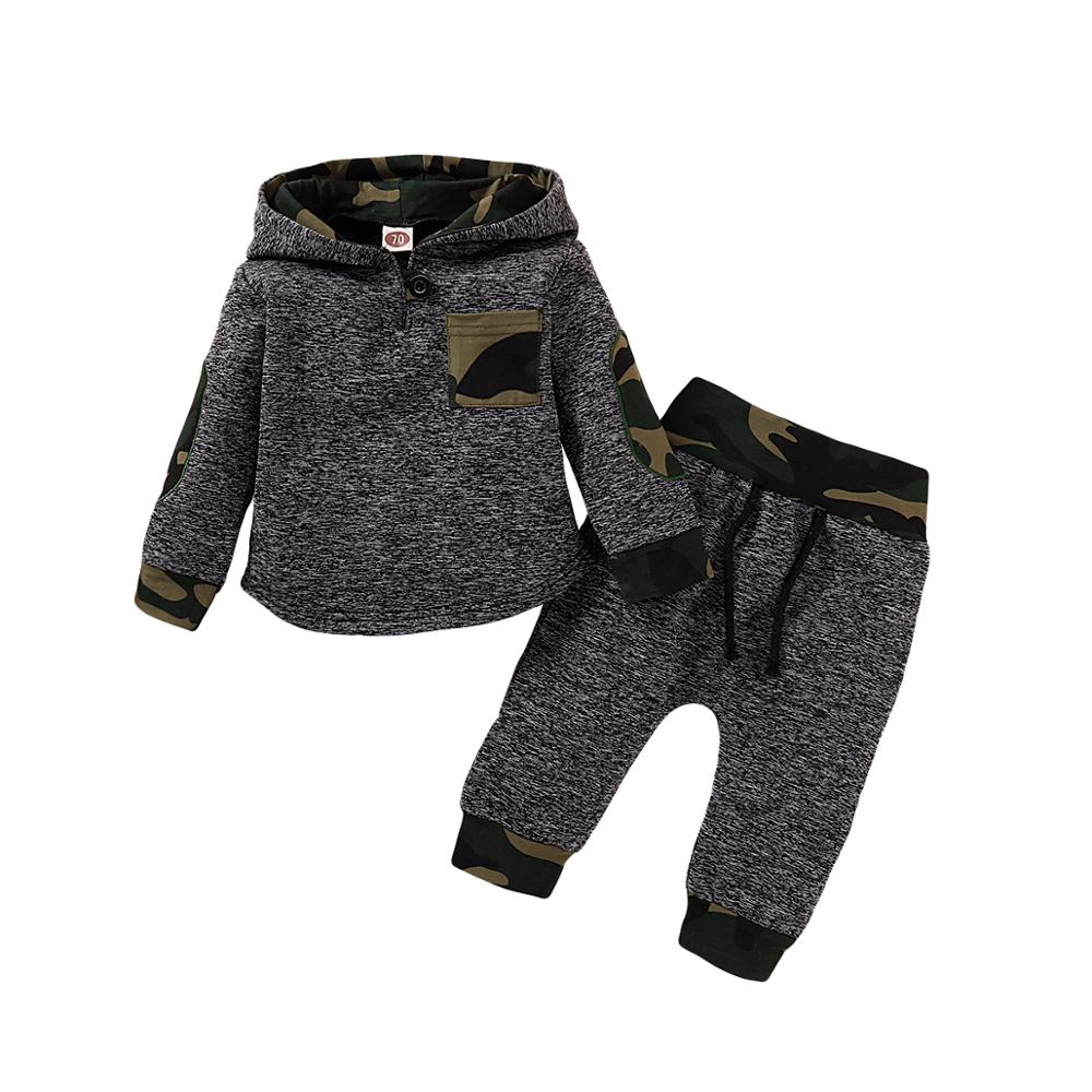 Baby Jongens Kleding Sets Kids Herfst Lente Casual Katoenen Pak Kinderen Truien Broek Kleding Set: Suit 6-12M