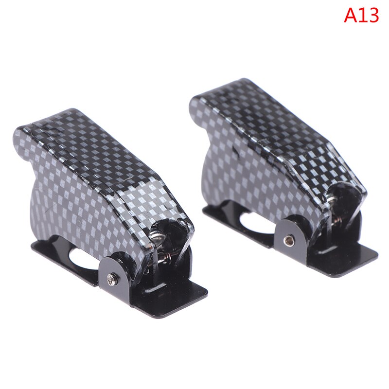 2 pièces Auto Voiture Bateau Camion Led Illuminée Interrupteur À Bascule Avec Sécurité Avion Secousse Couvrent la Garde: 13