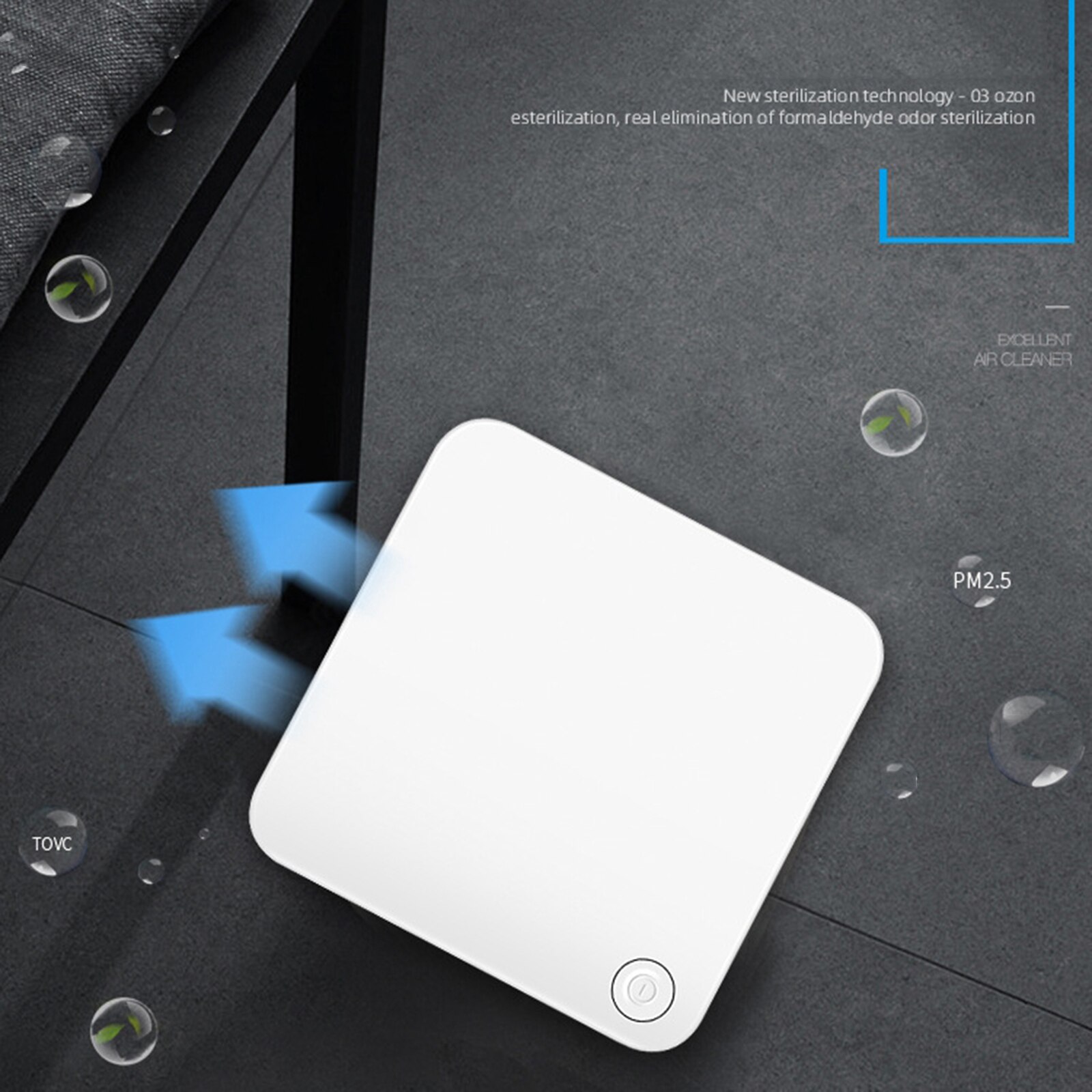 Car Air Purifier Cleaner Negative Ion USB Mini Home Vehicle Air Cleaner Remove Air Purifier Car Accessories