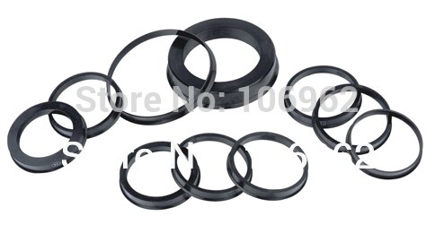 67.1-60.1mm 20pcs Black Plastic Wheel Hub Centric Ring Custom Size Available Wheel Rim Parts Accessories