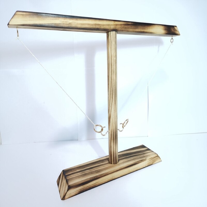 Ring Toss Spel Speelgoed Partij Speelgoed Leisure Industriële Stijl Bar Drink Shop Handgemaakte Houten