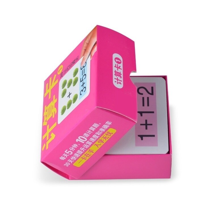 108 Math Kaarten Met Foto 'S Voor Kinderen Rekenkundige Kaarten Binnen 1-20 Optellen En Aftrekken Baby Vroeg Leren Kaarten