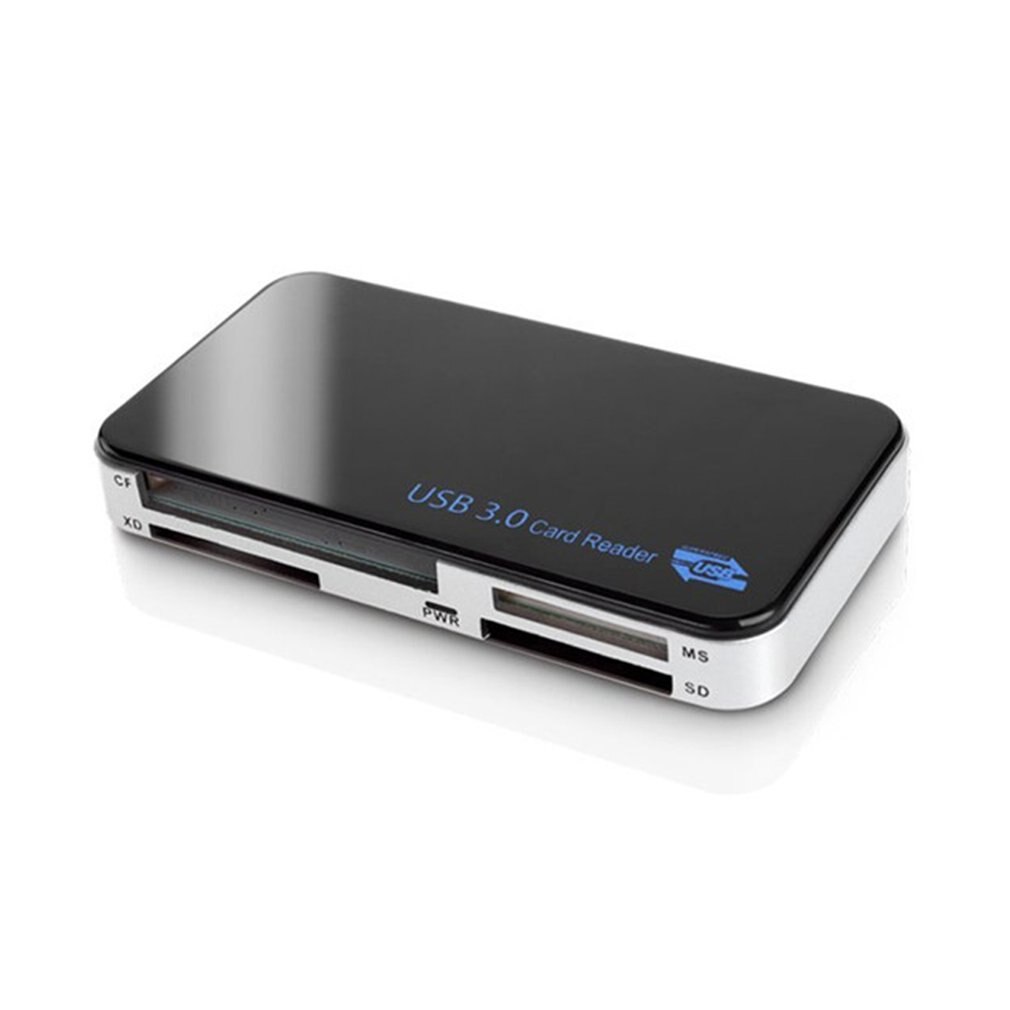 USB 3,0-en-1 Flash compacto Multi adaptador de lector de tarjetas de alta velocidad de 5Gbps USB lector de tarjeta SD TF XD CF las tarjetas Secure Digital