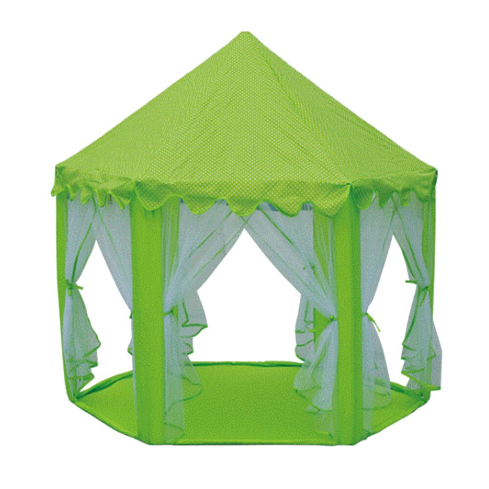 Girl Princess Castle Tents Portable Children Outdoor Garden Folding Play Tent Lodge Kids Ball Pool Playhouse: A3