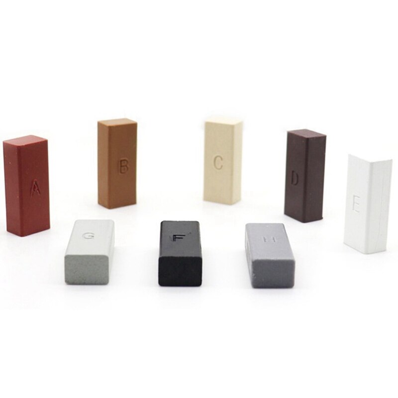 Tile Repair Kit Stone Repair Kit with 8 Blocks of Wax, Tile Space Filling and Repair Tile Paint