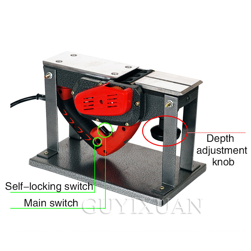 Household portable electric planer multifunctional woodworking planer planer woodworking tools power tools flip planer