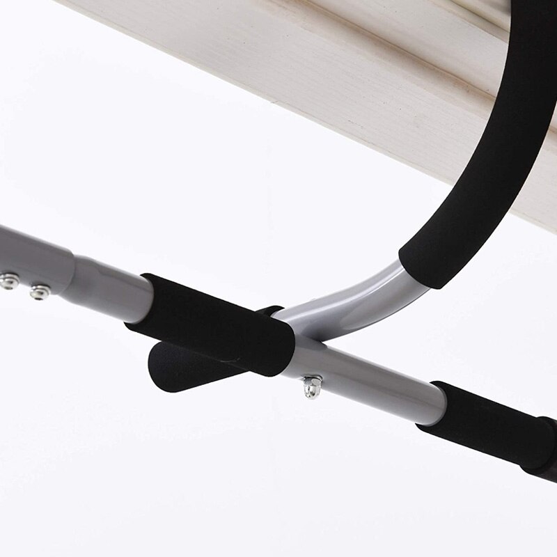 Indoor Fitness Horizontal Bar Doorway Chin-Up Bar Wall Pull-Up Bar Home Workout Gymnastics Fitness Equipment