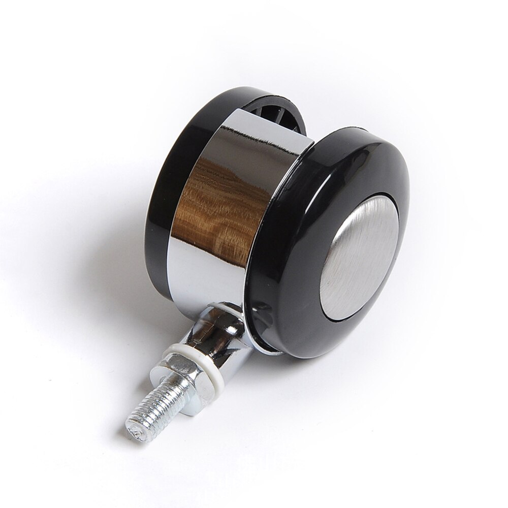 1.5/2 Inch Zinc Alloy Swivel Caster Wheels, Heavy Duty Caster With Top Plate/M8 Rubber Wheels For Office Chair Crib