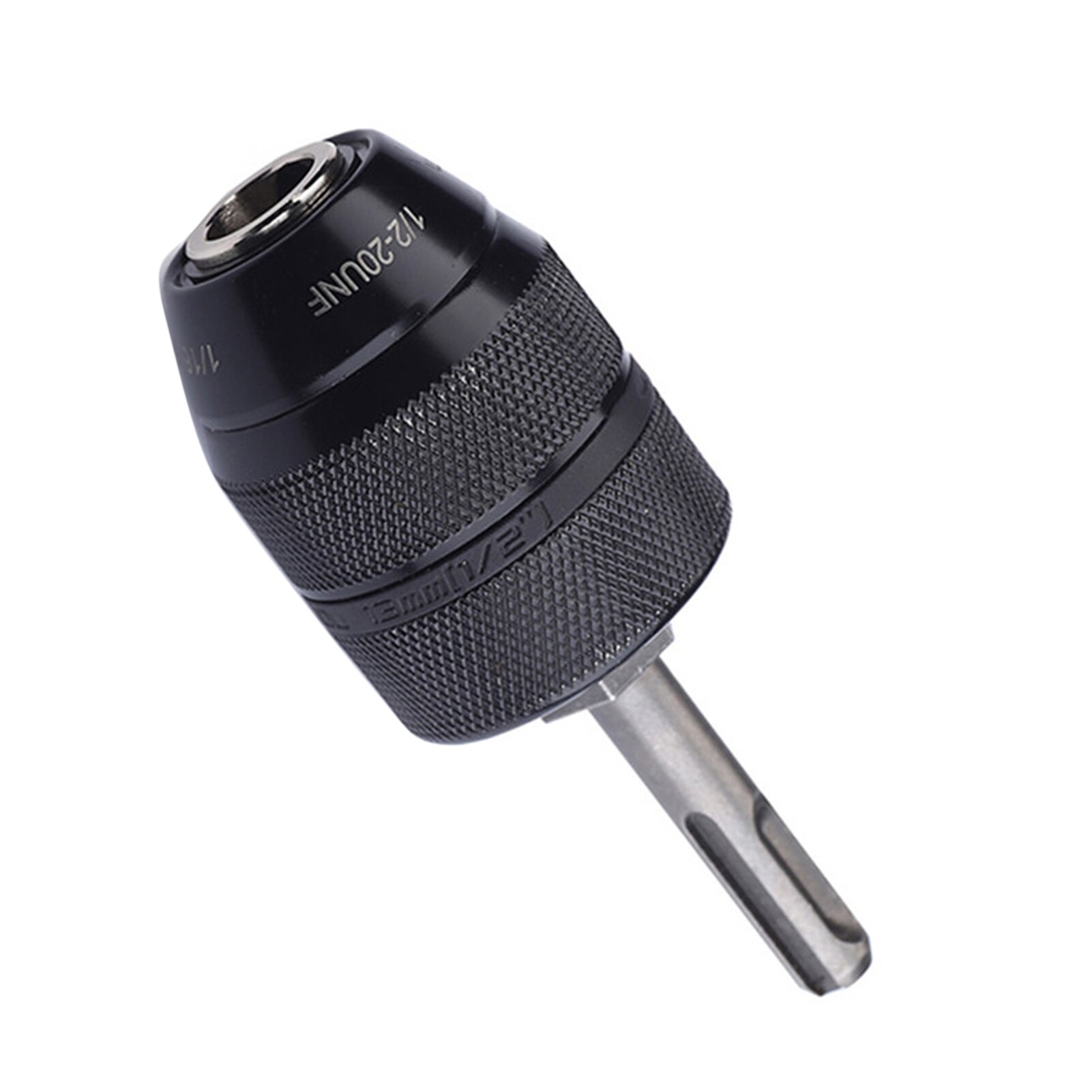 Portabrocas SDS sin llave de impacto de alta resistencia, adaptador de cambio rápido, convertidor de acero de cromo vanadio para taladros eléctricos, 2mm-13mm