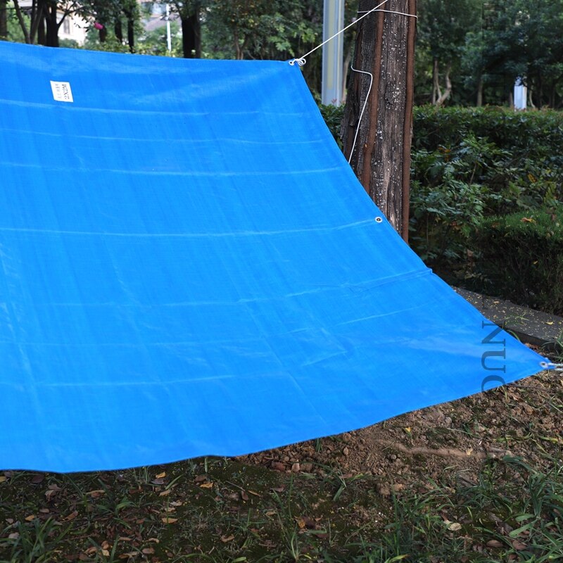 Espesor 0,32mm azul y lona naranja de PE impermeable paño jardín patio suculento coche lona balcón suculenta cubierta