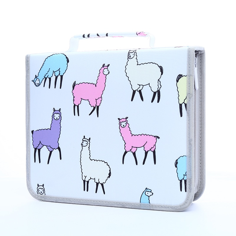 Schule Bleistift fallen 120/168/216 Löcher Pencilcase Beruf Stift Kasten Straf für Kind Bunte Kunst Tasche Große Lagerung Beutel Strafen