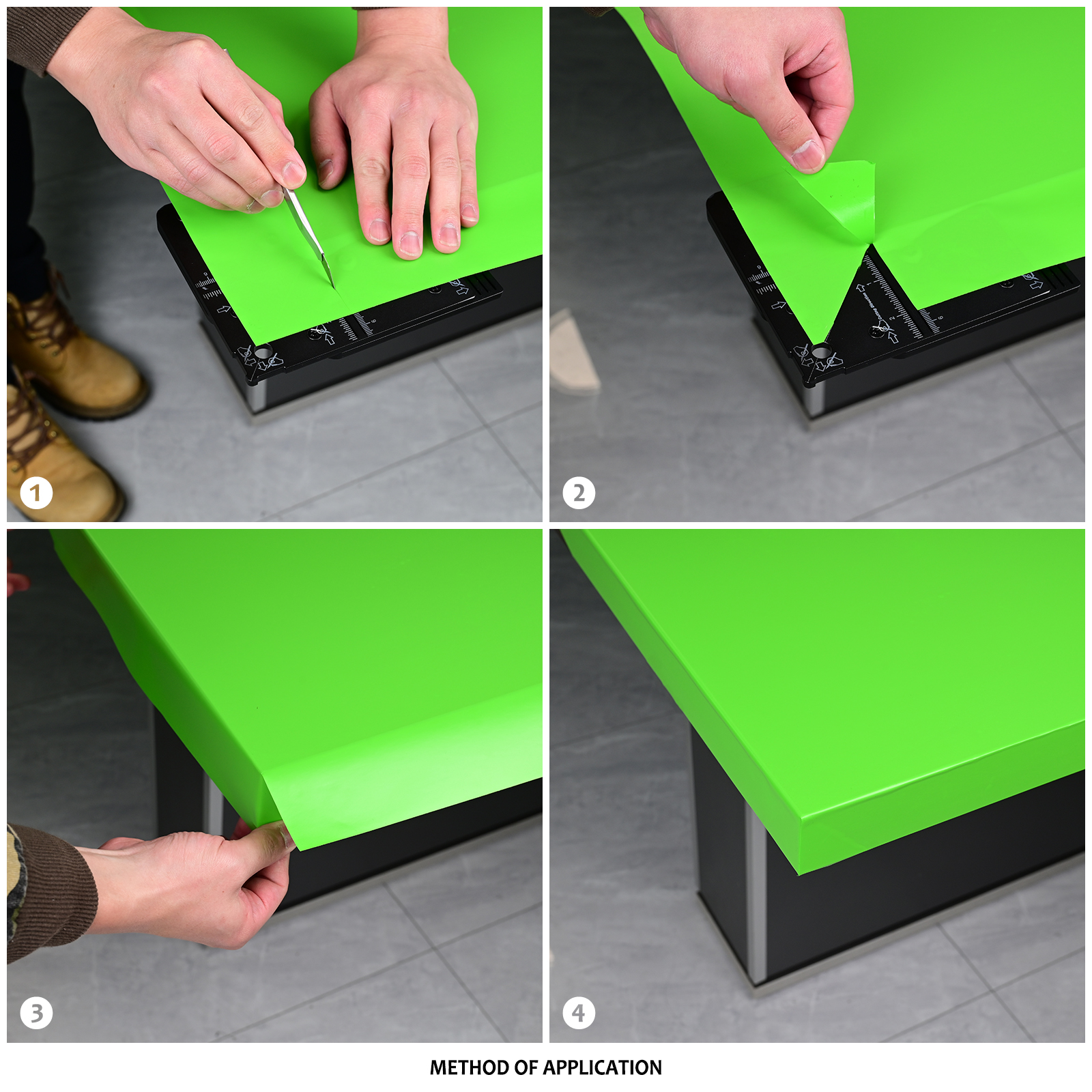 Foshio Vinyl Wrap Film Lijn Gesneden Hulpbord Koolstofvezel Sticker Decal Precisie Kunstmes Huishoudelijke Auto Decoratie Gereedschap