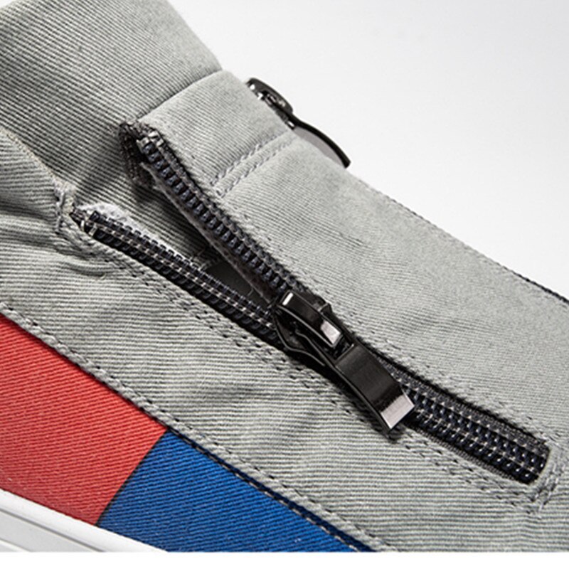 Instapschoenen van oude beijing-stof, bijpassende kleuren, ademende canvas schoenen, casual all-match studentensportschoenen