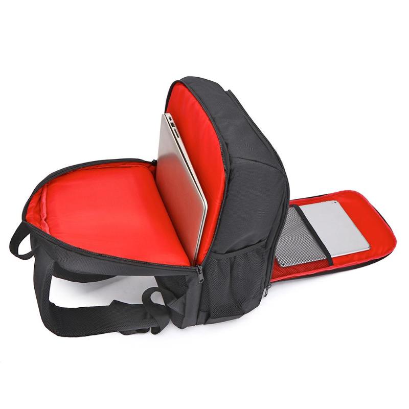 Waterproof Digital DSLR Photo Padded Backpack w/ Rain Cover Laptop 15.6inch Multi-functional Camera Soft Bag Video Case