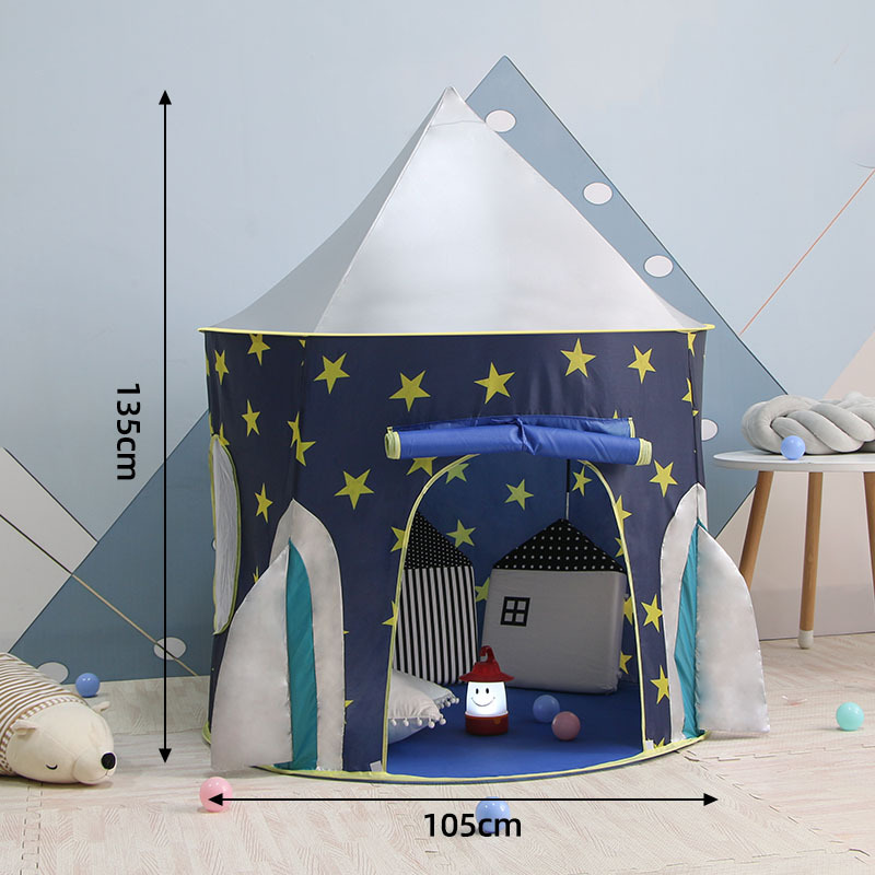 Kinderen Tent Opvouwbare Tipi Kids Baby Speelhuis Speelgoed Prinses Kasteel Teepee Kinderen Hangen Vlag Tent Kinderen Kamer Speelgoed