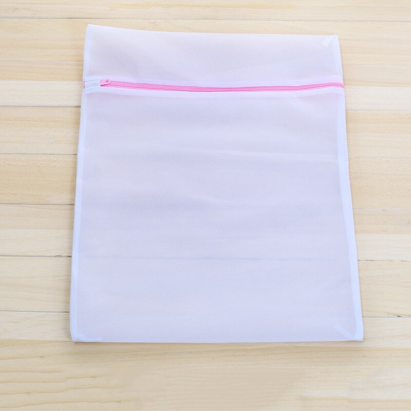 3 størrelse tøjpose til vaskemaskine tøjpose bh beskyttelse mesh net klæd vaskeposer lynlås tøjpose tøjpleje