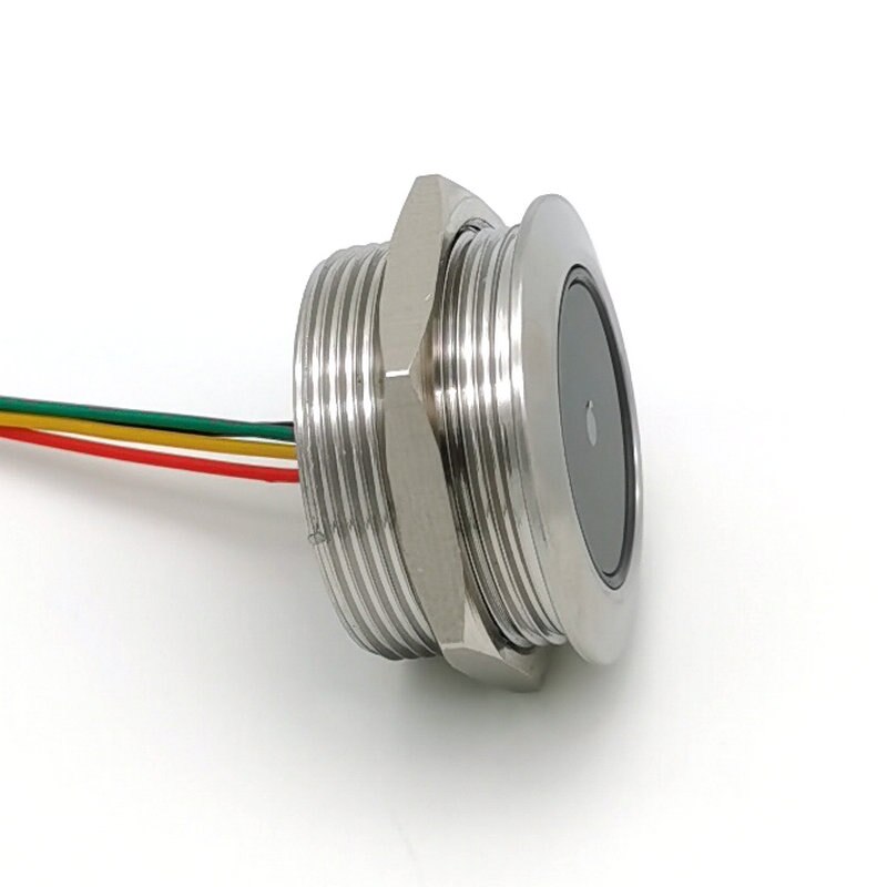 GM60 UART Stainless Steel Enclosure Controlled Ring Indicator Light 1D/QR/2D Bar Code Scanner QR Code Barcode Scanner Module