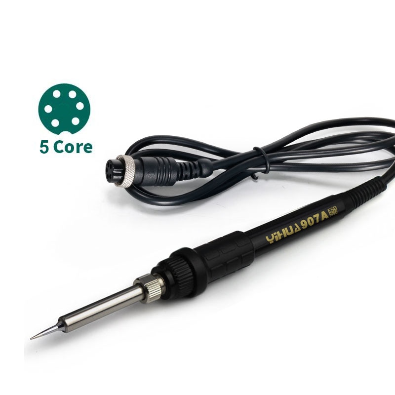 YIHUA-soldador antiestático 907A para Estación de soldadura 220, 936 V, 50W, mango de soldador de repuesto