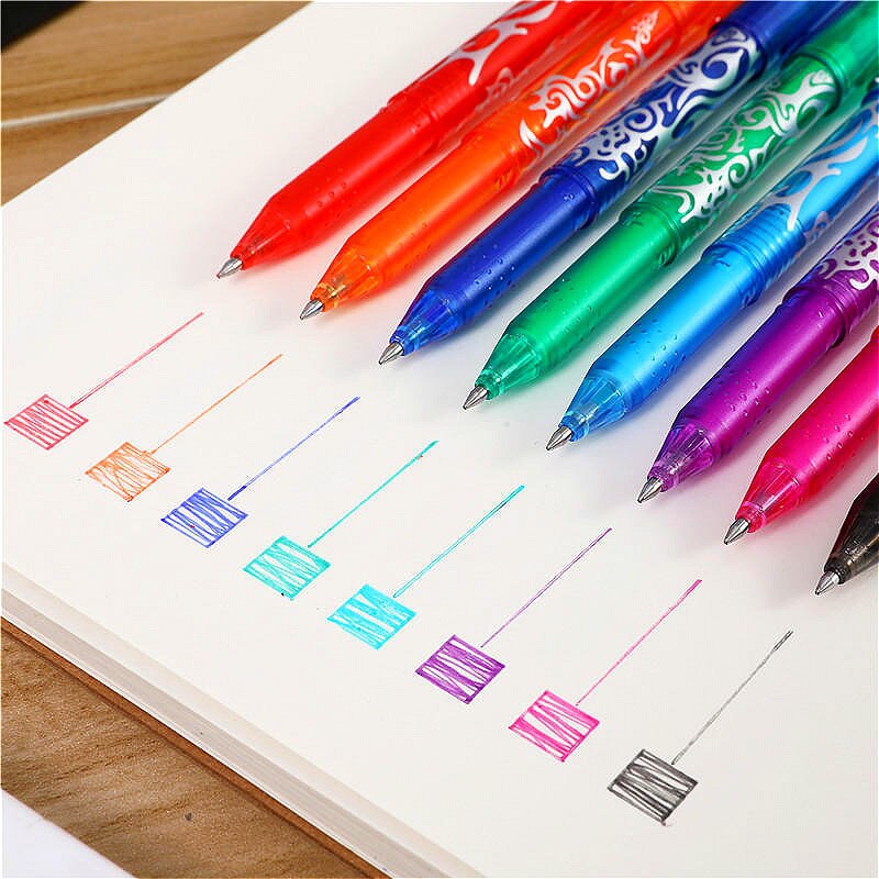 1pcs Clear Color Erasable Mechanical Pencils 0.5mm Lead Holder Drafting Drawing Pencil Leads Writing School Stationery