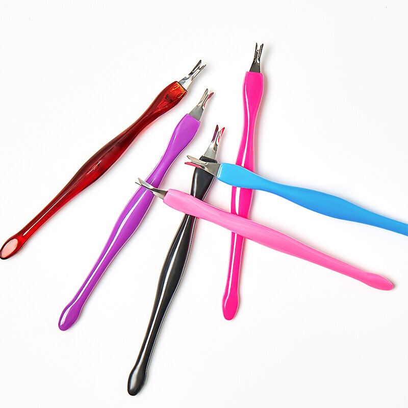 5PCS Nail Cuticle Scissors Stainless Steel Manicure Pedicure Tools Golden/Silver/Rainbow Dead Skin Scissor Nipper Clipper Tool