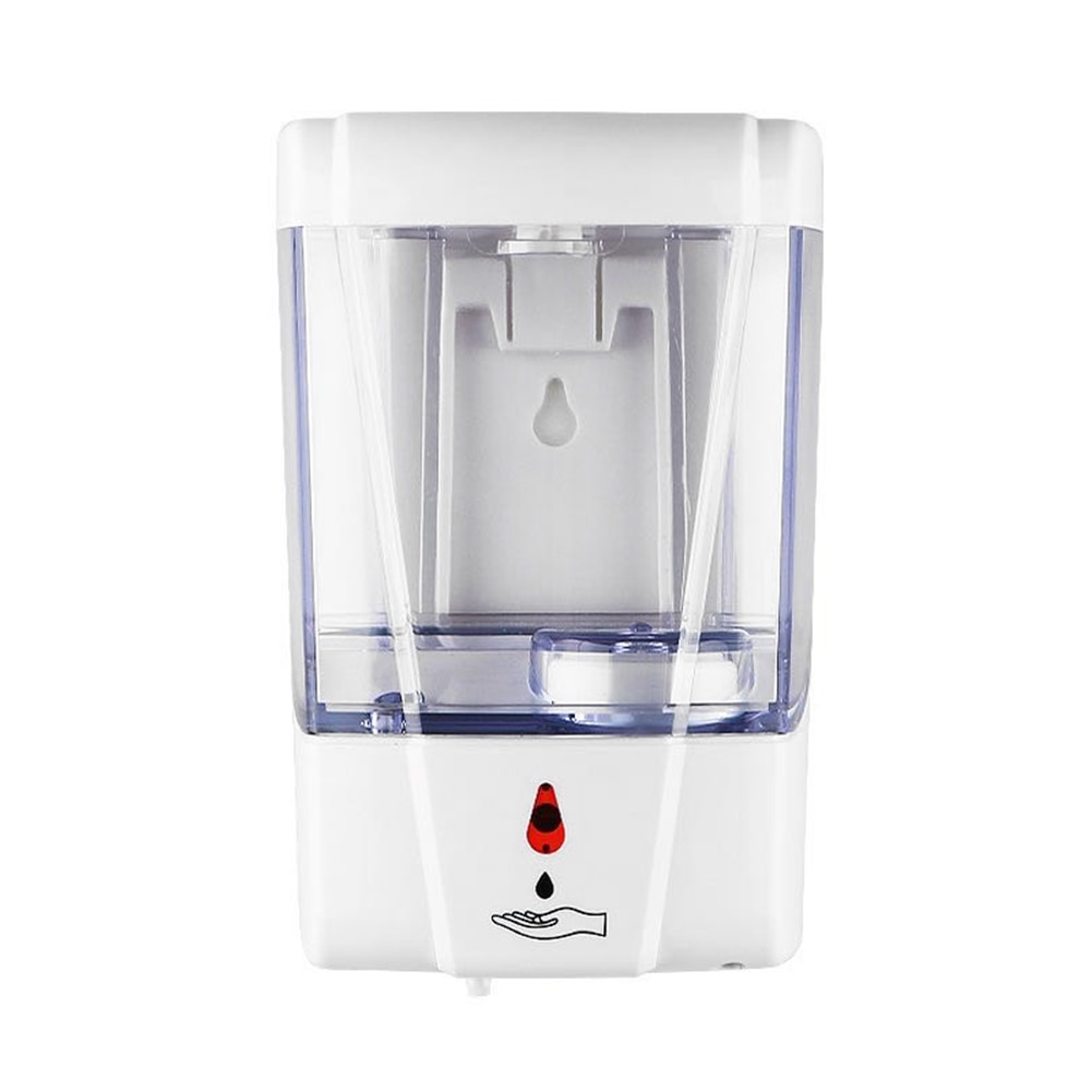 Distributeur de savon liquide électrique mural de 700ml, capteur automatique d'alcool, désinfectant pour les mains, sans contact, pour la maison: Default Title