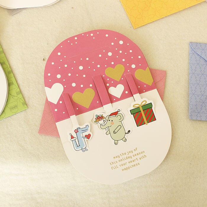 Fresh Cut Paper Winter Lillies 3D Popup Greeting Cards With Note Card & Envelope 850020037117