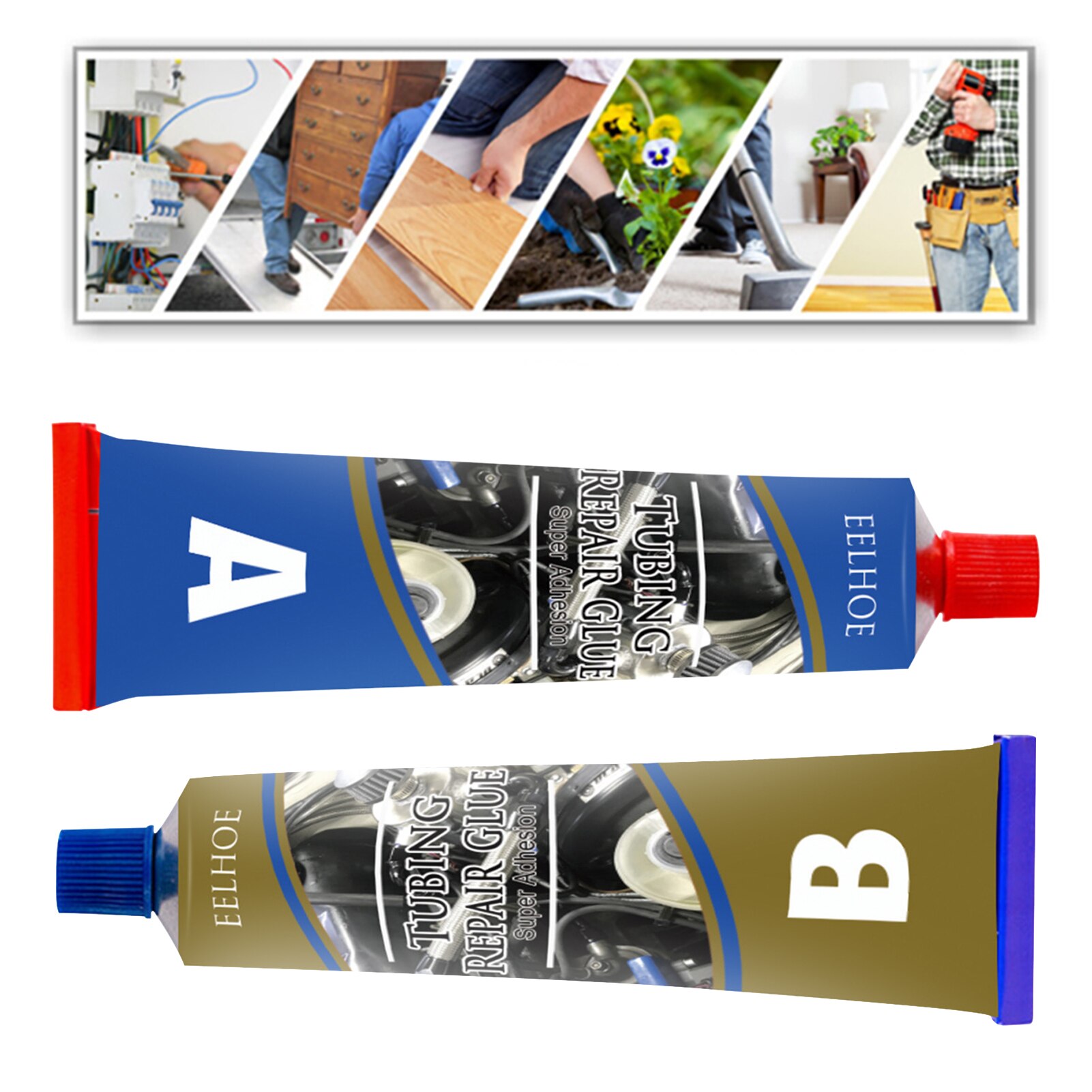 20/50/80/100g Multifunctional Metal Repair Agent Heat Resistant Cold Weld Paste Welding Glue Repair Glue For Household Universal