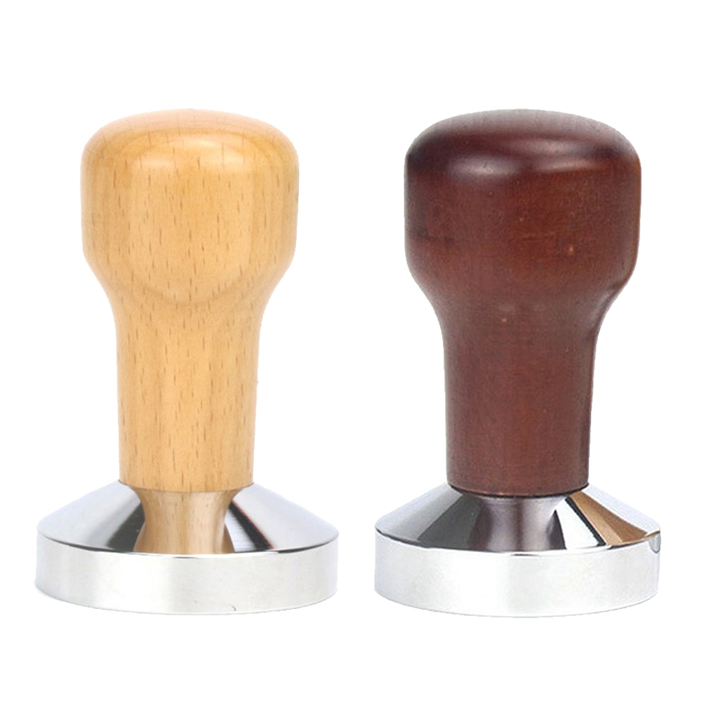 51/53/58mm rustfritt stål kaffe tukle flat utgangspunkt barista espresso verktøy tilbehør deler