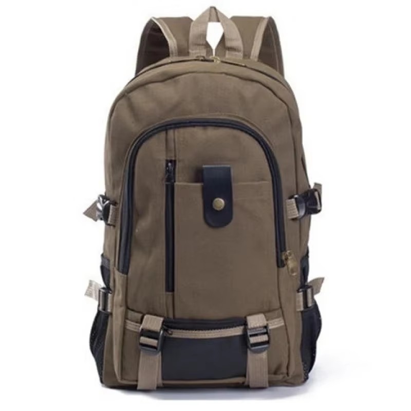 Sac à dos de voyage sac d'alpinisme pour adolescent unisexe grande capacité toile étudiant cartable de enfants sacs à dos: Bleu