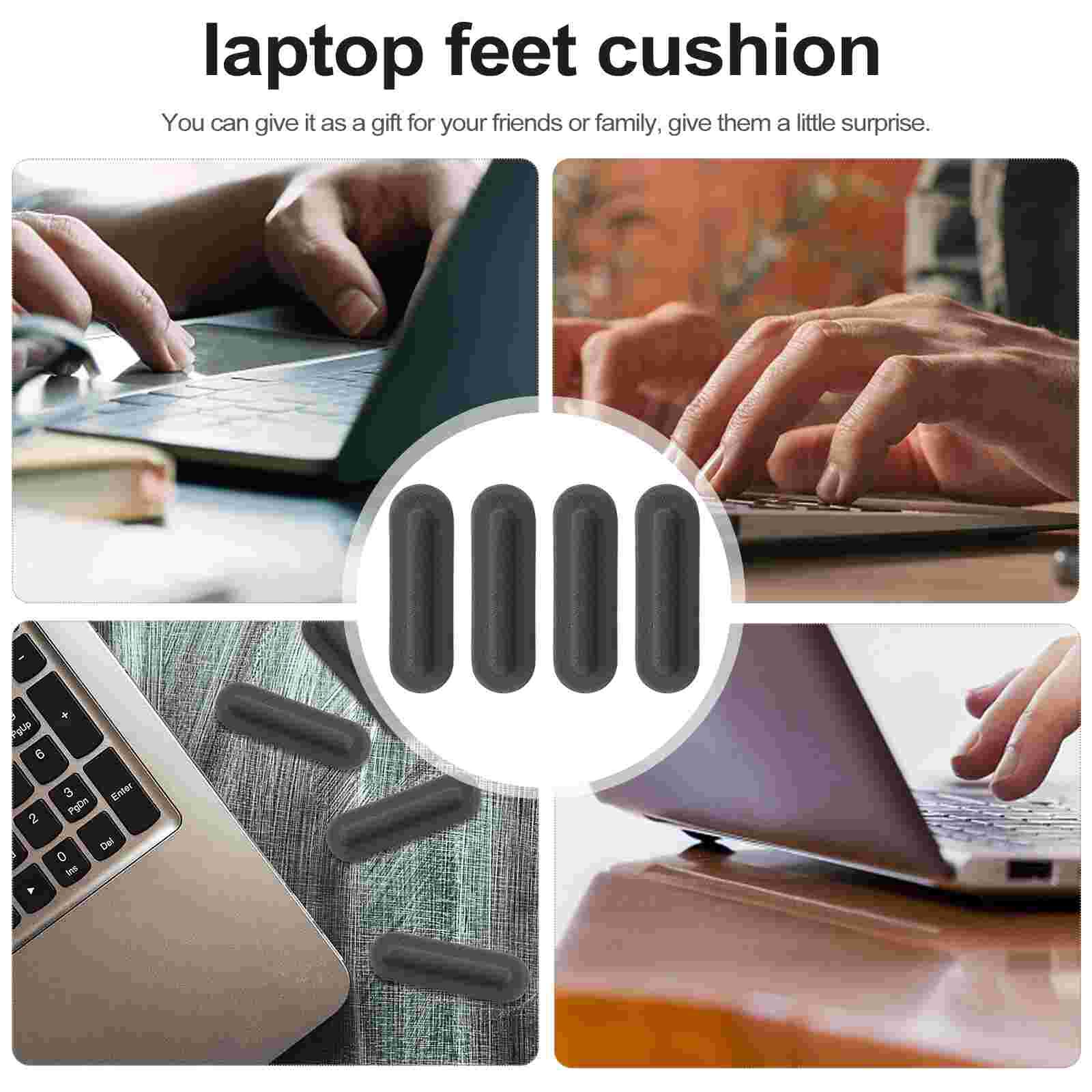 4 stück laptop-gummifüße, bodenpolster, kompatibel mit thinkpad