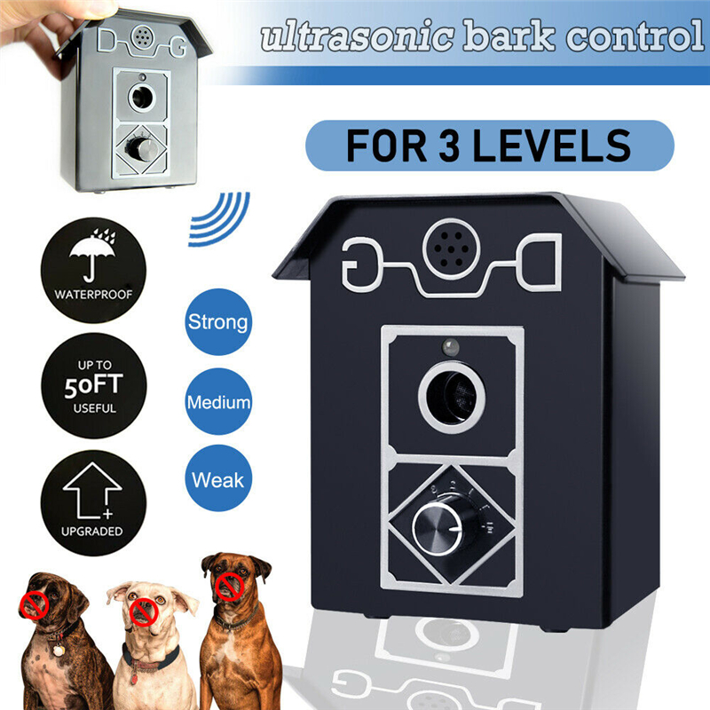 Hond Ultrasone Anti Blaffen Apparaat Honden Bark Ultrasone Stop Apparaat Trainer Blaf Ultrasone Training Apparaat Voor Honden