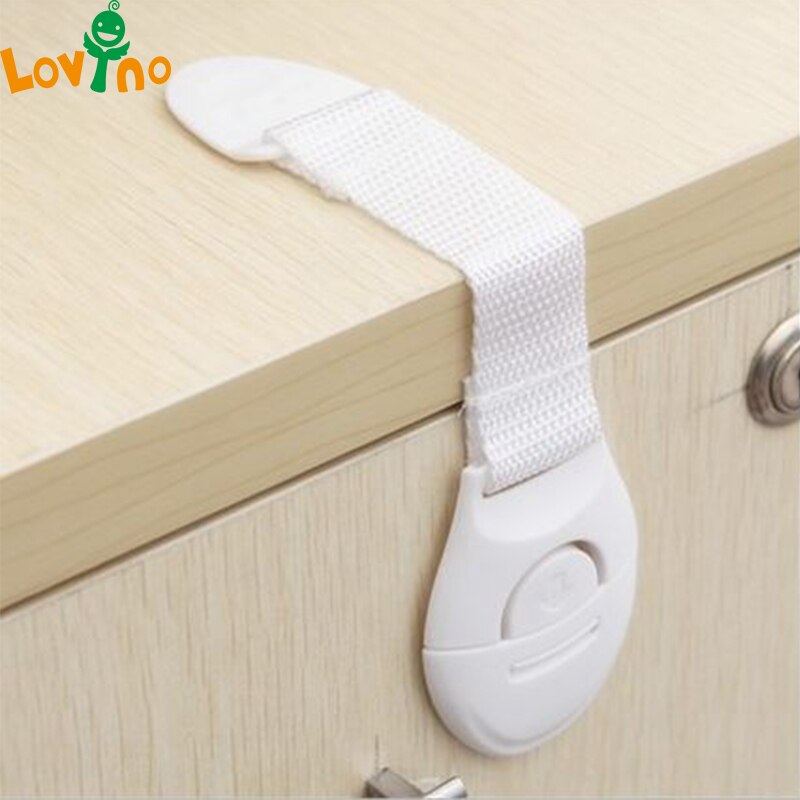 100Pcs/Lot Child Lock Protection Of Children Locking Doors For Children's Safety Kids Plastic Lock