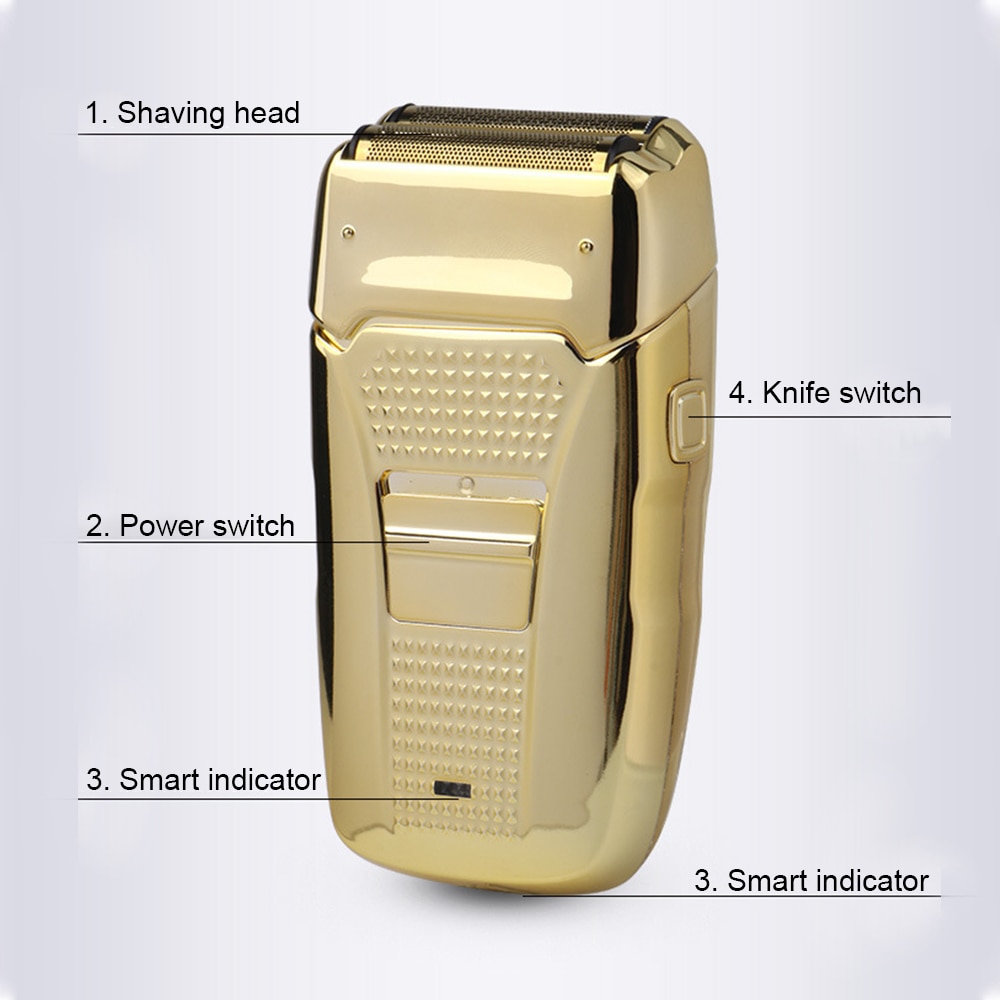 Tondeuse à cheveux professionnelle + rasoir électrique rasoir sans fil tondeuse à barbe Rechargeable finition coupe de cheveux Machine tondeuse directe