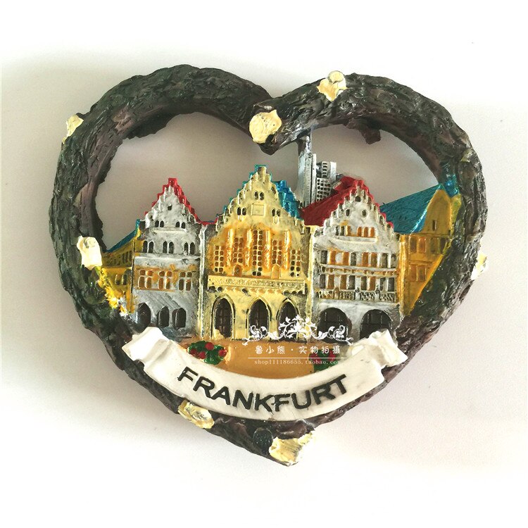 St. Goar Alemania Imán De Nevera 3D Crystal Tourist Souvenir Colección